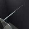 Stabilisatie stang voor een glaswand