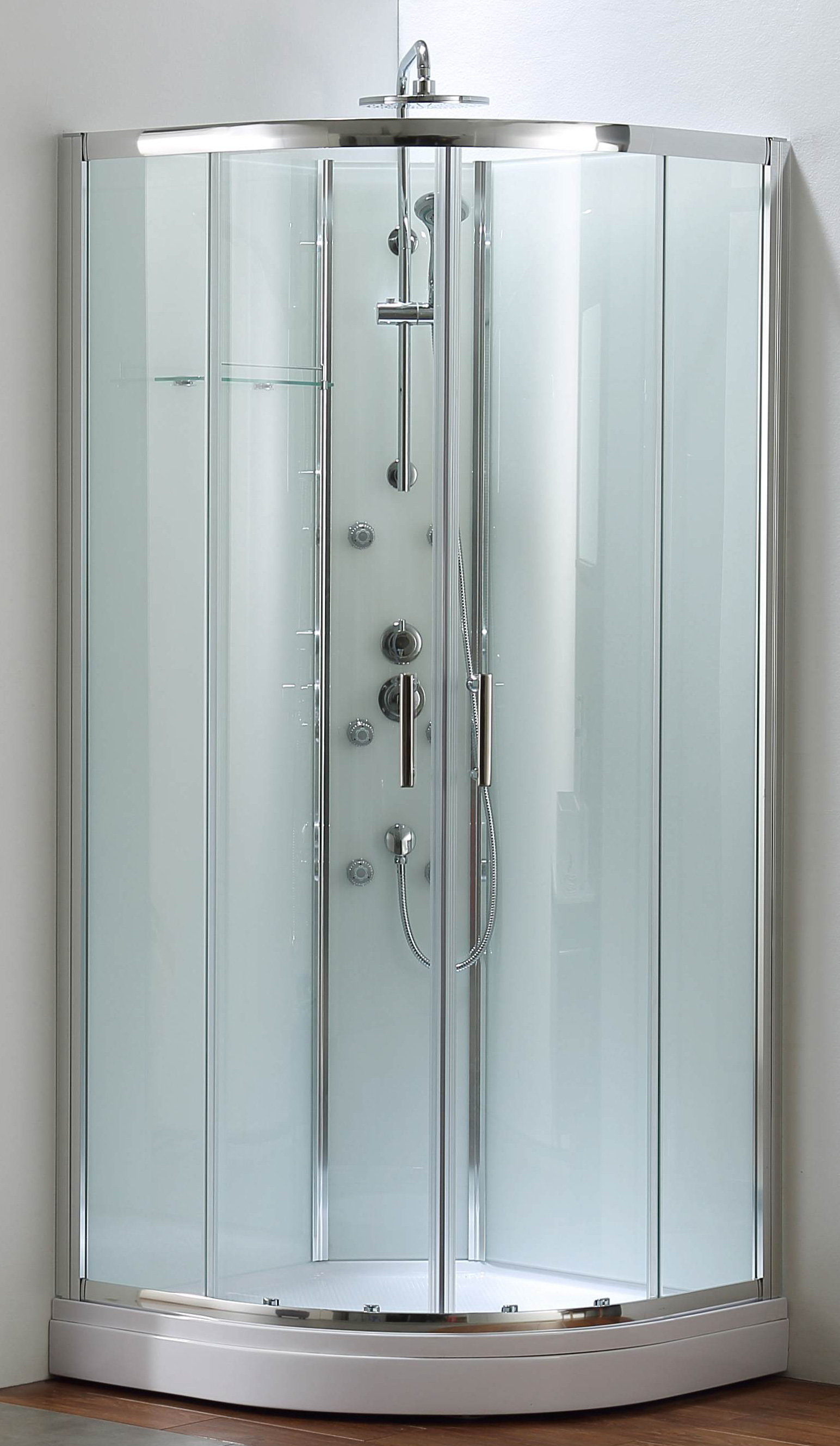 QuickFix 300 met regendouche en massage jets. UITVERKOCHT kopen