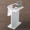Solid Surface vrijstaand handdoek rek