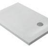 Solid surface douchebak rechthoek model