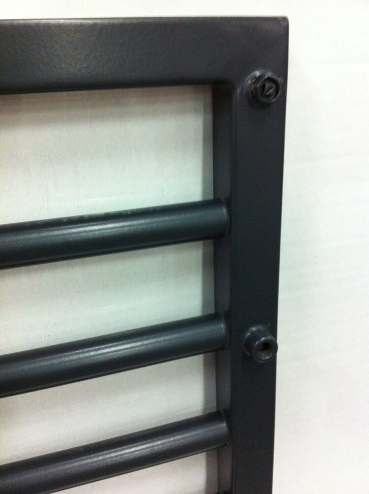 Design Radiator Borno in Wit / Chrome / Antraciet - Afbeelding 4