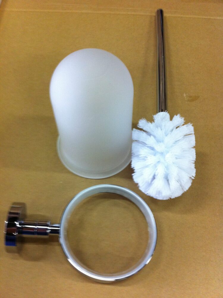 Toiletborstel rond model - Afbeelding 3