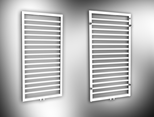 Design Radiator Borno in Wit / Chrome / Antraciet