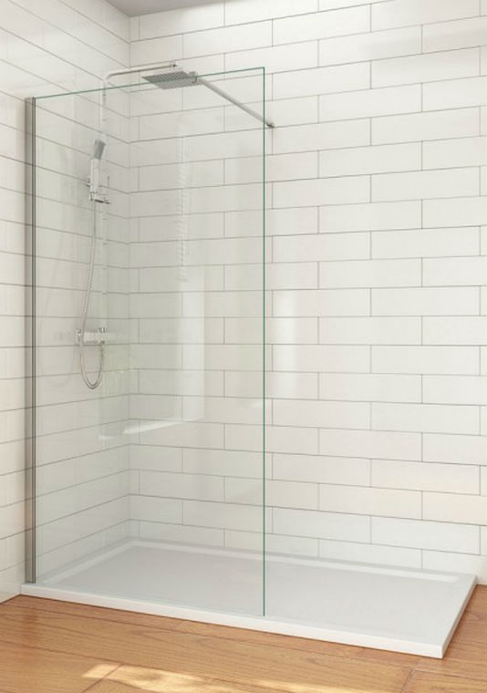 Wetroom glaswand
