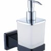 zeepdispenser mat zwart