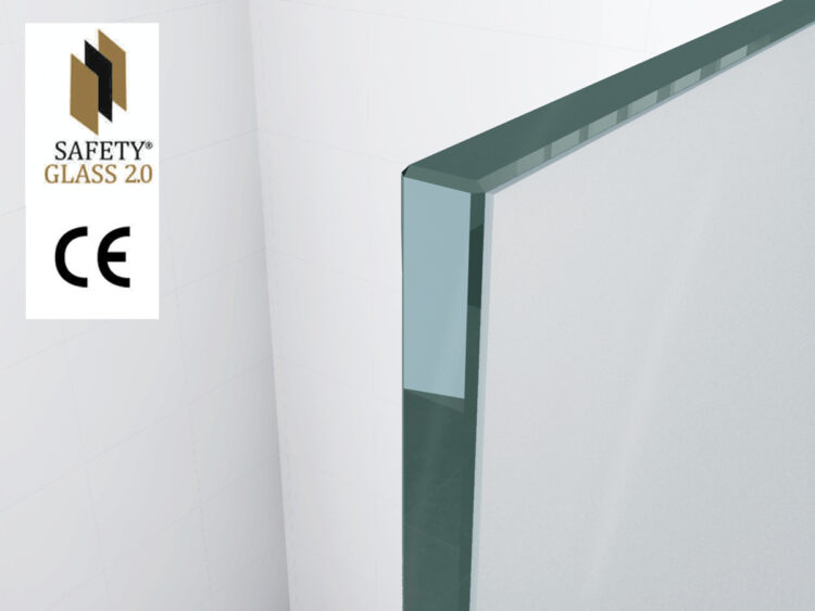 10 mm. Inloopdouche Safety Glass - NANO coating - Afbeelding 5