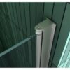 Badwand 90 x 140 cm liftscharnier