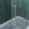 Badwand met schuifdeur
