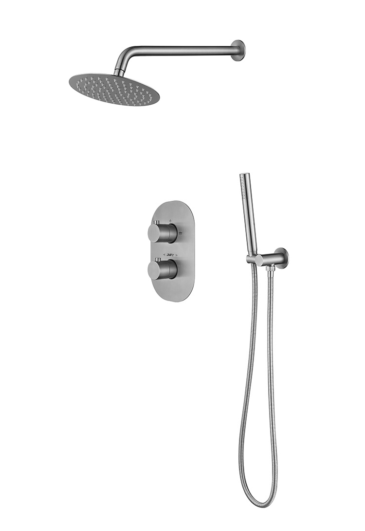 Douche kraan inbouw set