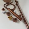 Bronzen regendouche set