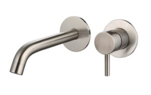 Inbouw wastafelkraan gun metal