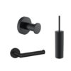 TOILET ACCESSOIRESET zwart