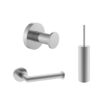 TOILET ACCESSOIRESET Gun metal