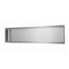 Inbouwnis RVS 30 x 120 cm