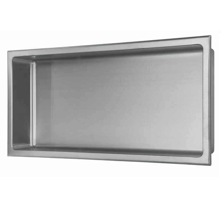 Inbouwnis RVS 30 x 60 cm