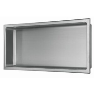 Inbouwnis RVS 30 x 90 cm