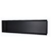 Inbouwnis Zwart 30 x 120 cm