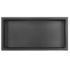 Inbouwnis Zwart 30 x 90 cm