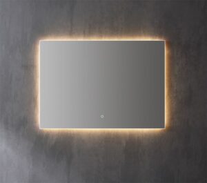 Spiegel decor met indirecte LED verlichting, 3 kleur instelbaar & dimbaar