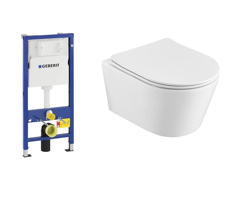 Geberit UP100 + Easy Flush flat Compact