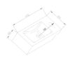 Fonteinset Natuursteen Slim 45 x 17 x 10 cm (afmetingen)