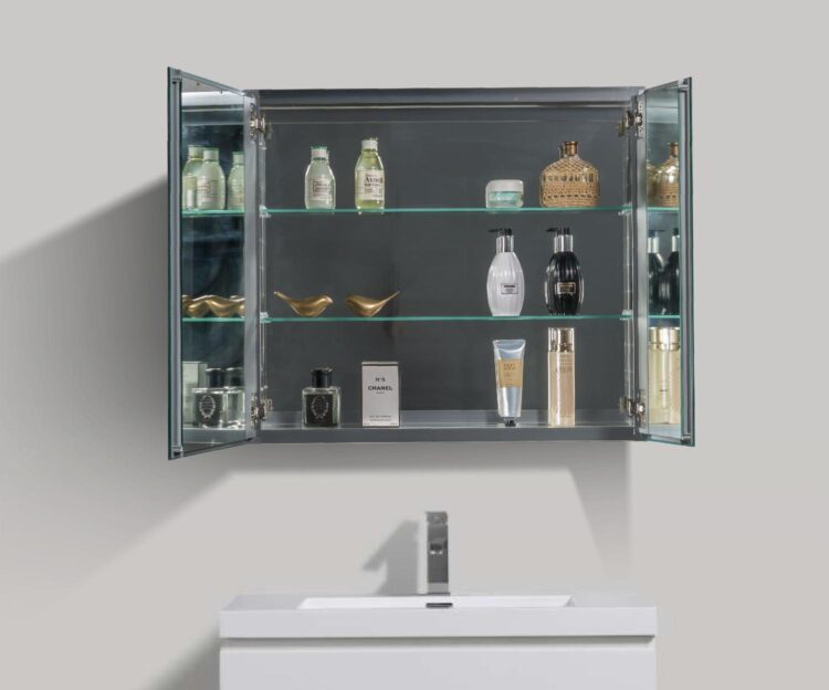 Spiegelkast 75 x 12 cm