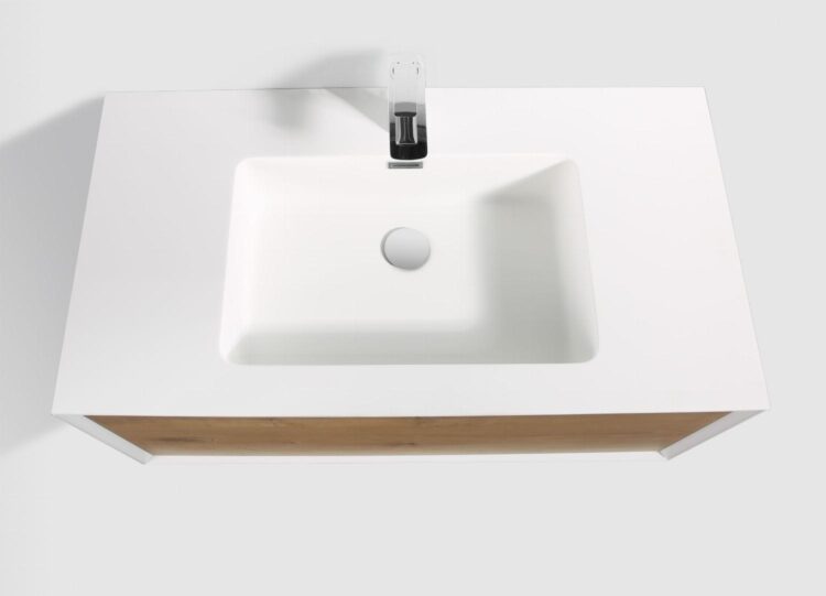 Badmeubel Dicomano wit-eiken