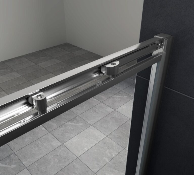 Douchedeur met handig draaideur systeem (3 afmetingen) kopen? Douchecabine.be