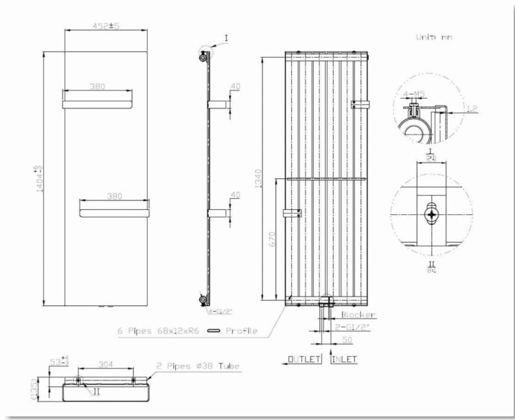 Badkamer Design Paneelradiator Wit - Afbeelding 5