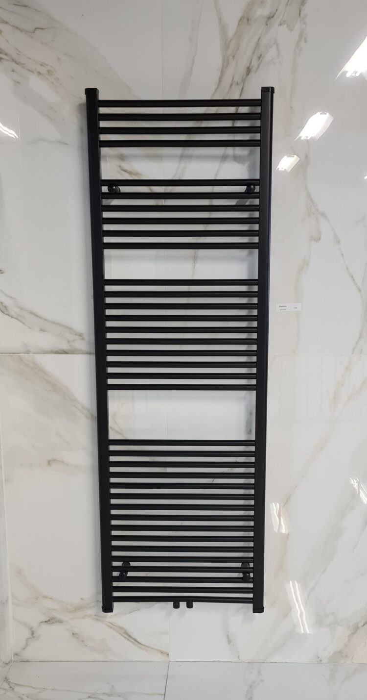 Radiator Lydia Mat Zwart 180x60cm