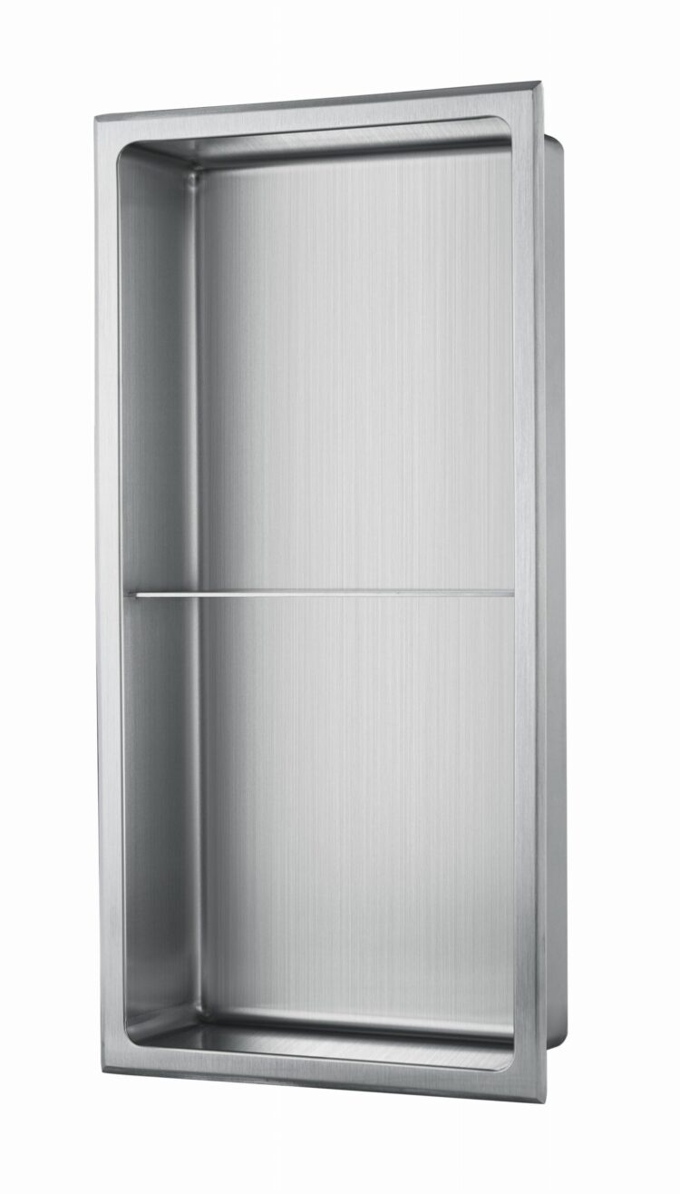 Inbouwnis RVS geborsteld DD.060