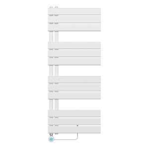 Elektrische radiator wit 120 x 50 cm