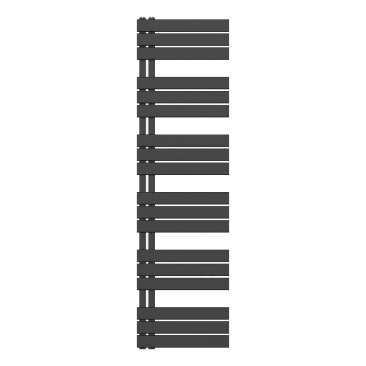 Radiator Links Zwart 1800 x 500 cm