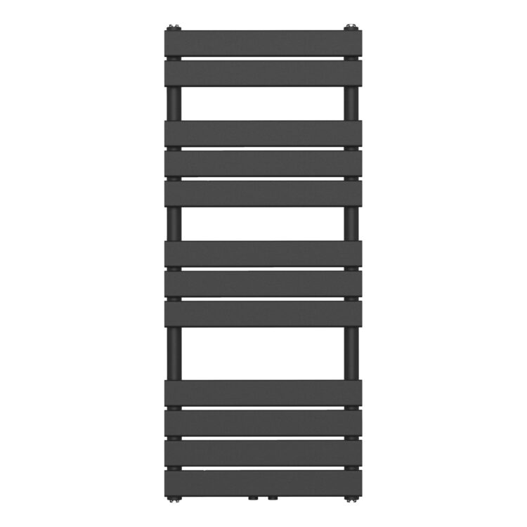 Radiator Middenaansluiting Zwart 1200 x 500 cm