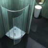 Douchecabine met openslaande deur