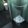 Douchecabine met openslaande deur