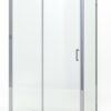 Douchecabine schuifdeur chroom