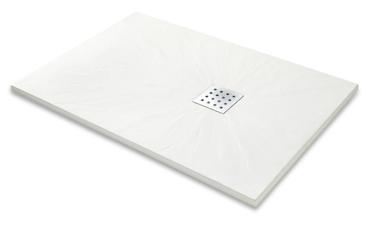 Set aanbieding inloopdouche + leisteenlook douchebak + sifon - Afbeelding 2