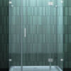 Douche design U vorm douchecabine