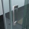 U-vorm douchecabine handvat deurgreep