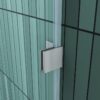 U-vorm muurprofiel douche design