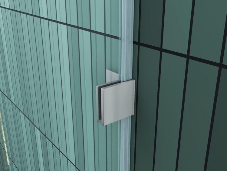 U-vorm muurprofiel douche design