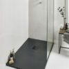 Aanbieding douchebak en inloopdouchewand