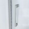 Detail handvat draaideur chroom