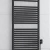 Badkamer radiator Elara 700 Watt - Zwart