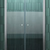 Douche nisdeur met schaamband