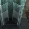 Douche nisdeur met schaamband
