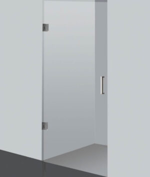 Douche draaideur zonder profielen (3 afmetingen)