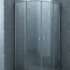 Kwartronde douchecabine Wiesbaden