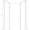 douchecabine-vijfhoek-1-deur-90